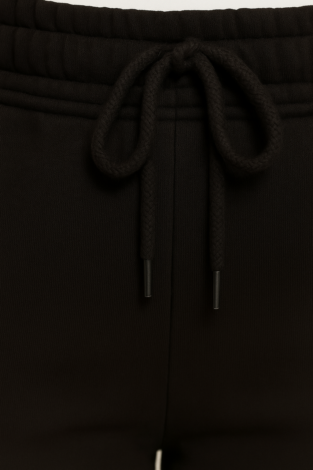 Black Crop Zipper & Trouser Set – Premium Winter Edition | AUA&CO