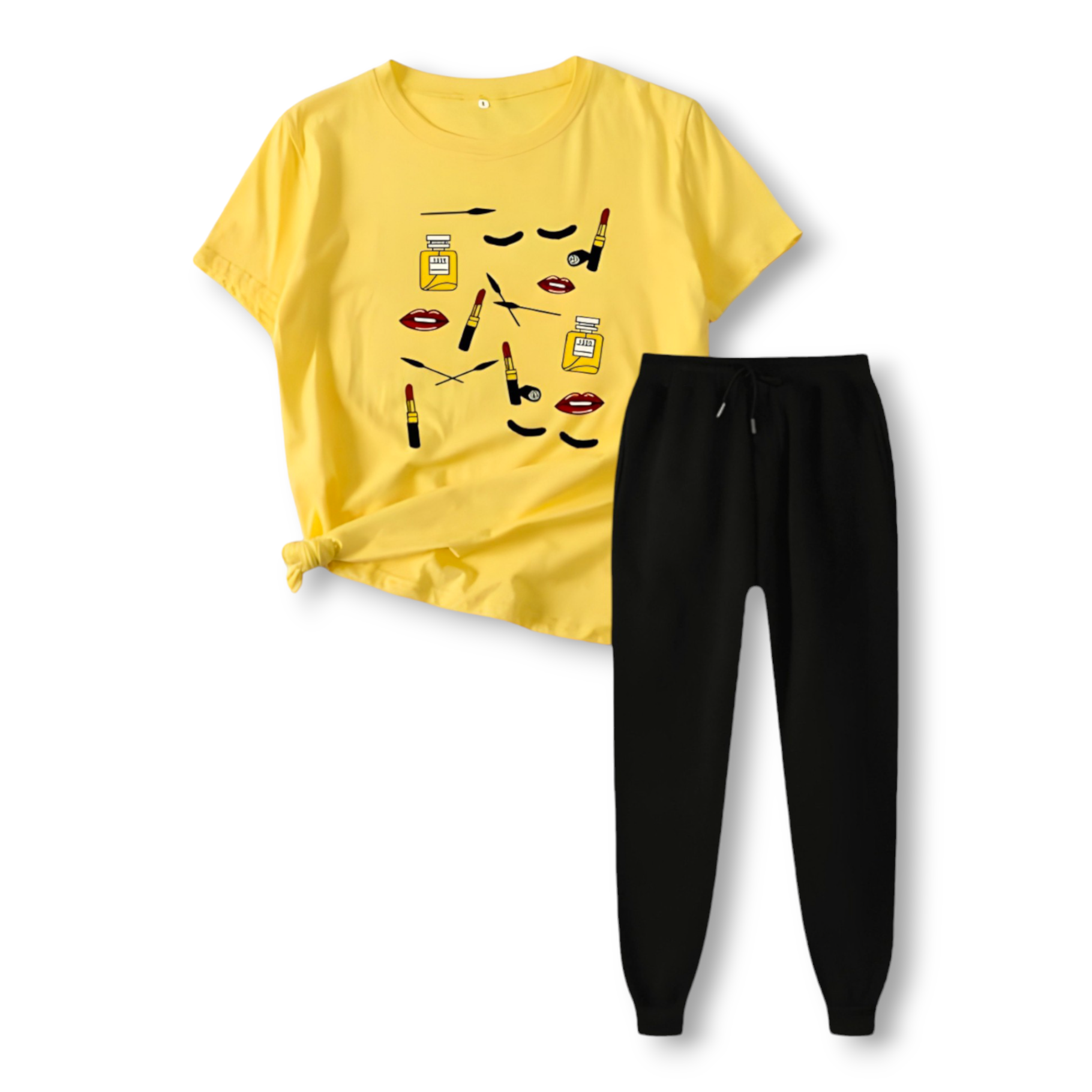 Summer Women's T-shirt & Trouser Track Suit