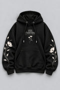 Black Floral Oversized Hoodie | AUA&CO