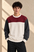 Contrast Panel Sweatshirt