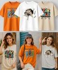 AUA&CO | Women’s baggy Graphic Tees – Pack of 3 👕