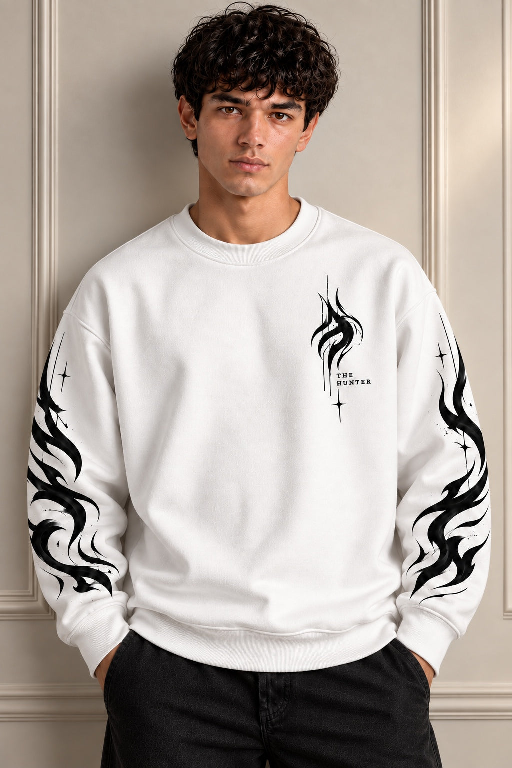 The Hunter Flame Drop Sweatshirt