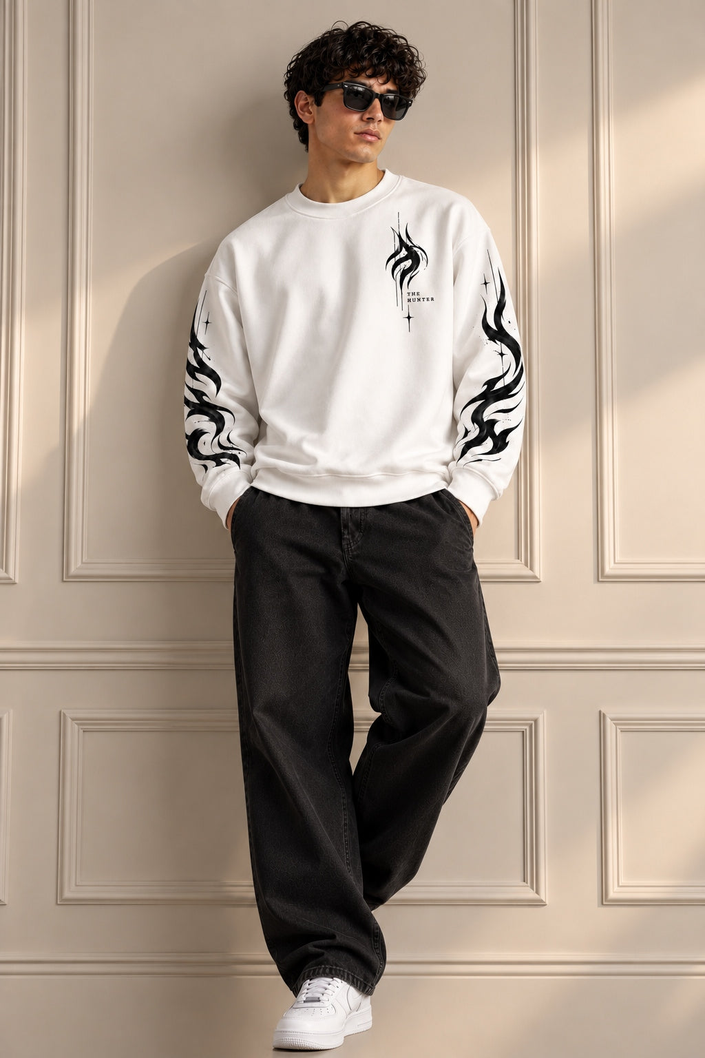 The Hunter Flame Drop Sweatshirt