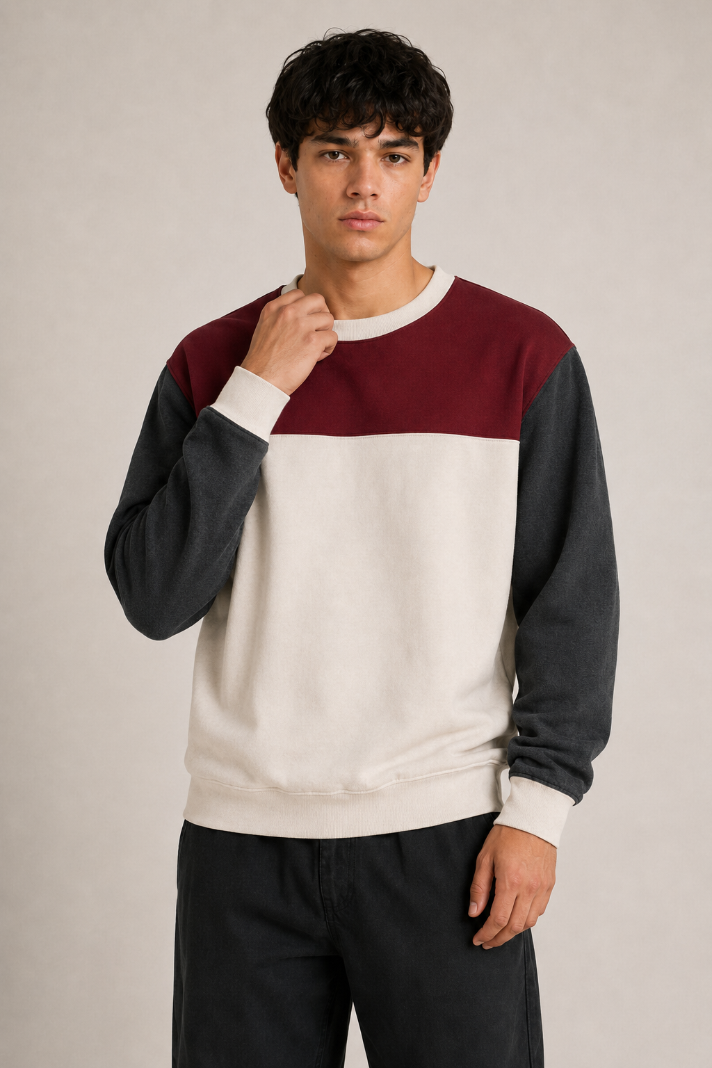 Men's Premium Oversized Winter Sweatshirt | AUA&CO