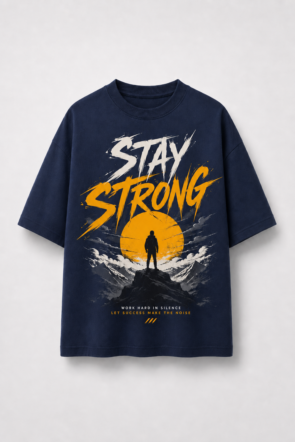Men’s Pack of 3 Premium Oversized Baggy Graphic T-Shirts | AUA&CO