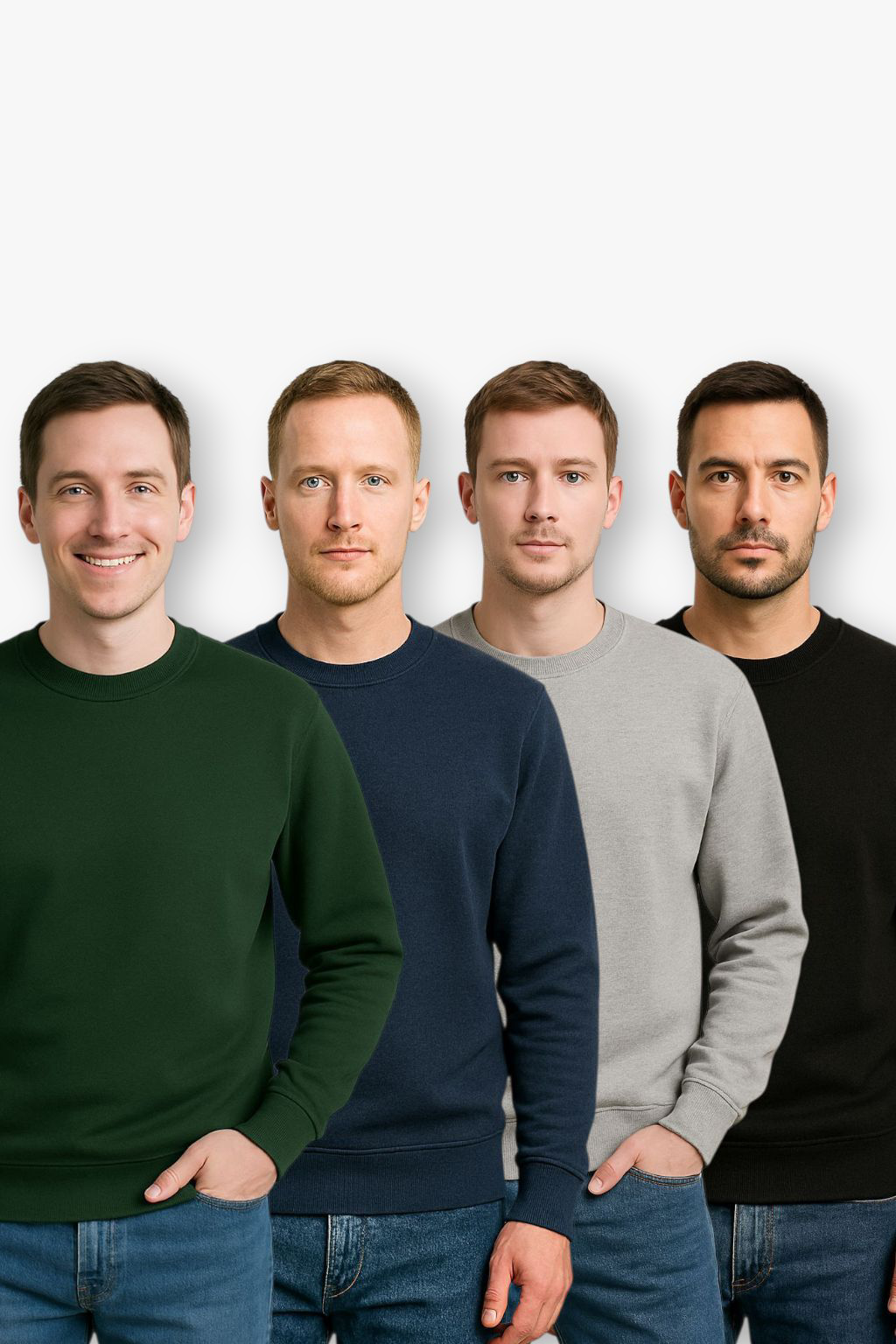 *Bundle of 4 Winter Basic Sweatshirts*