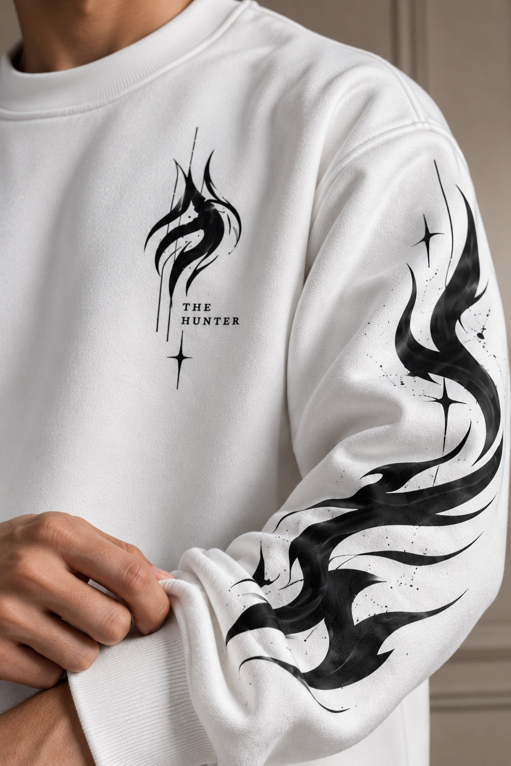 The Hunter Flame Drop Sweatshirt