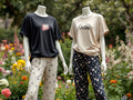 Set Of 🌙 Women's Night Suit with Random Printed Trouser – Cozy & Stylish Sleepwear 🌙