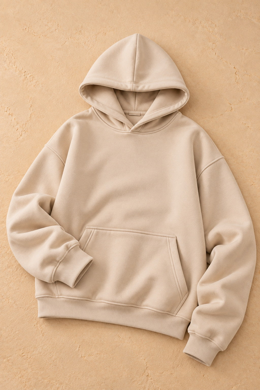Women's Oversized Hoodie – Beige | AUA&CO